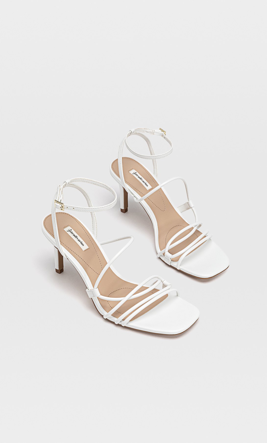 High Heel Strappy Sandals Women S Sandals Stradivarius Germany