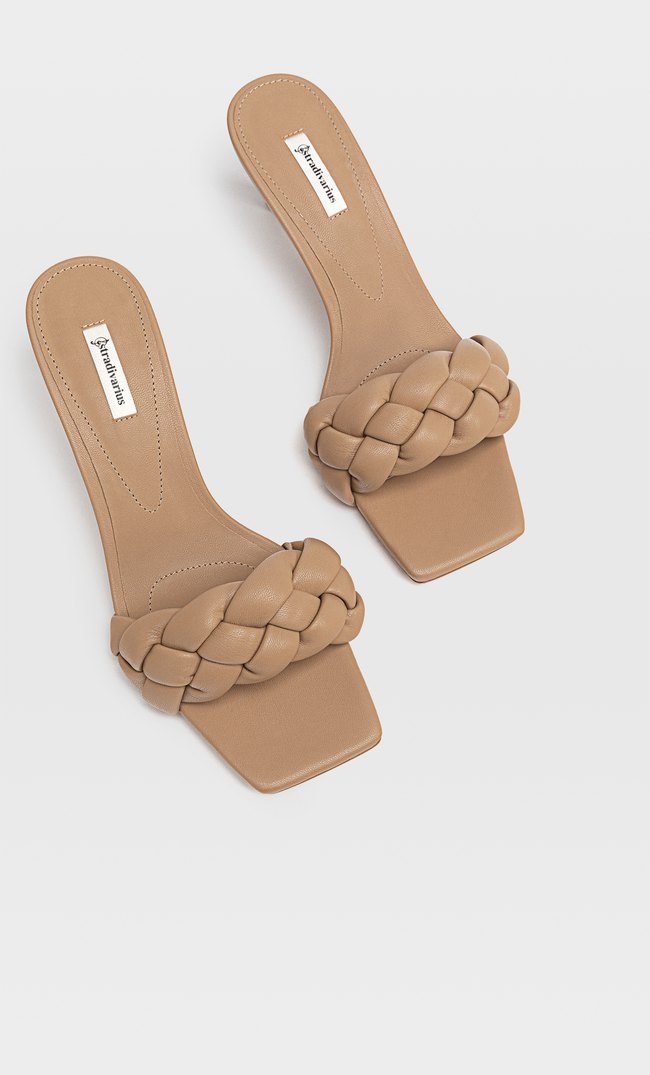 stradivarius platform sandals