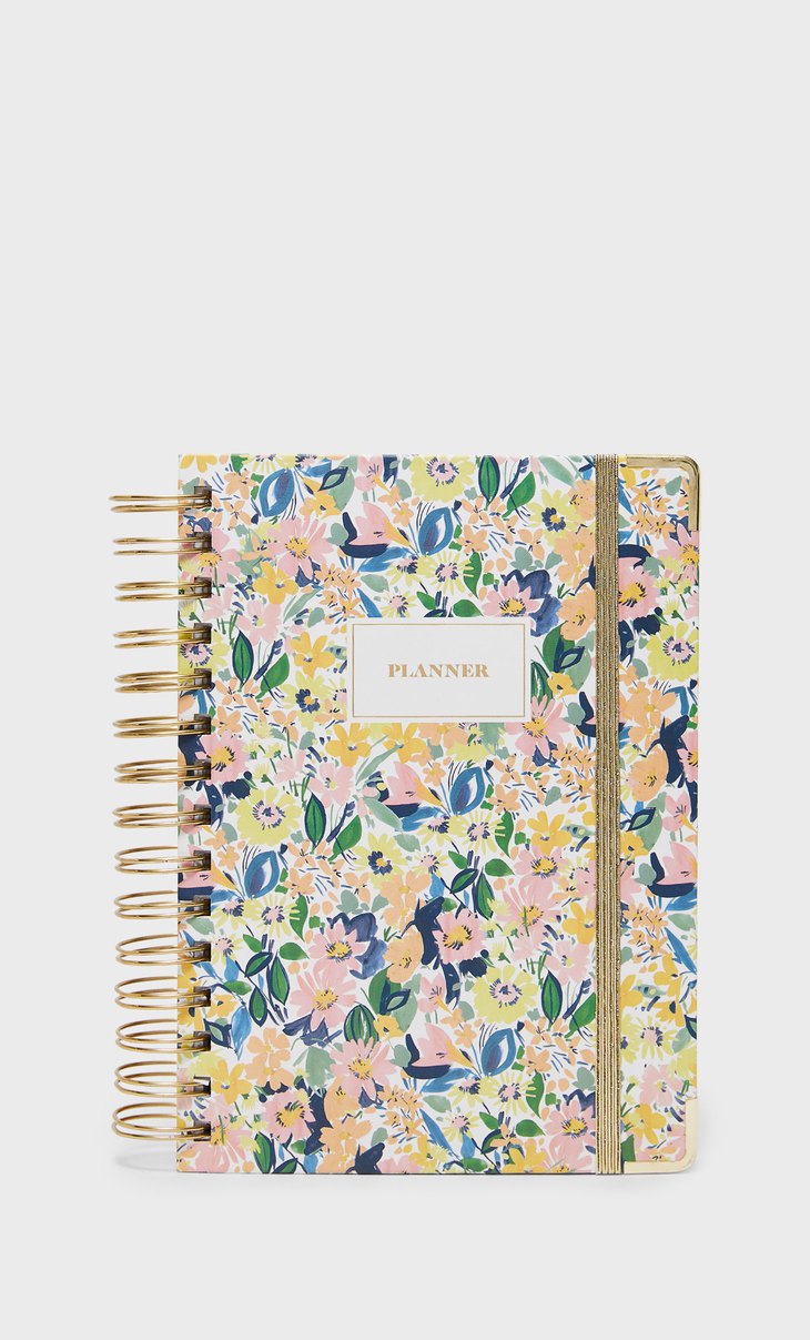 Modalite.net - Stradivarius Planner premium flores - 0881/004