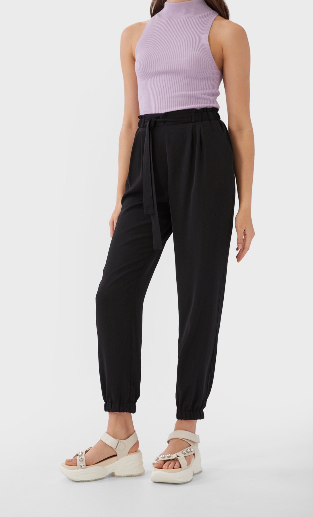 pantalon baggy mujer