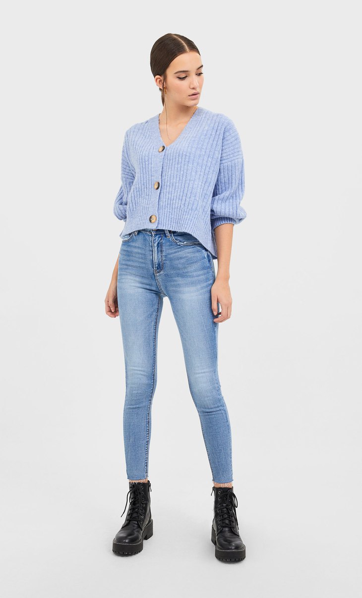 pantalones vaqueros mujer stradivarius