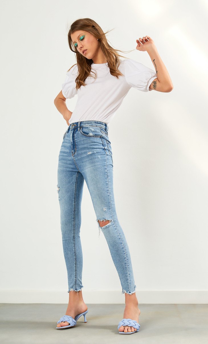 where to buy buy sale pretty cool Premium super high waist ripped skinny jeans - Women's Super high ... where to buy buy sale pretty cool Premium super high waist ripped skinny jeans - Women's Super high ...