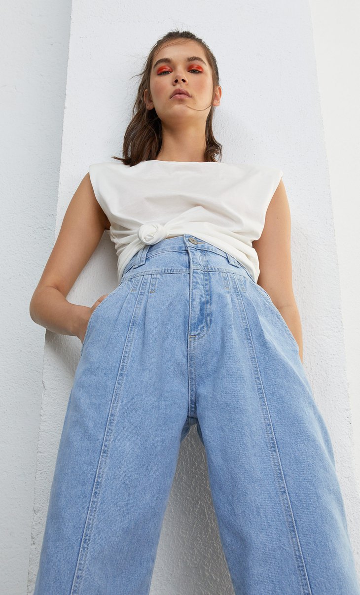 Tzin Gynaikeia Moda Anoi3hs 2020 Stradivarius Greek