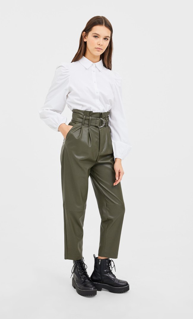 camisas de mujer stradivarius