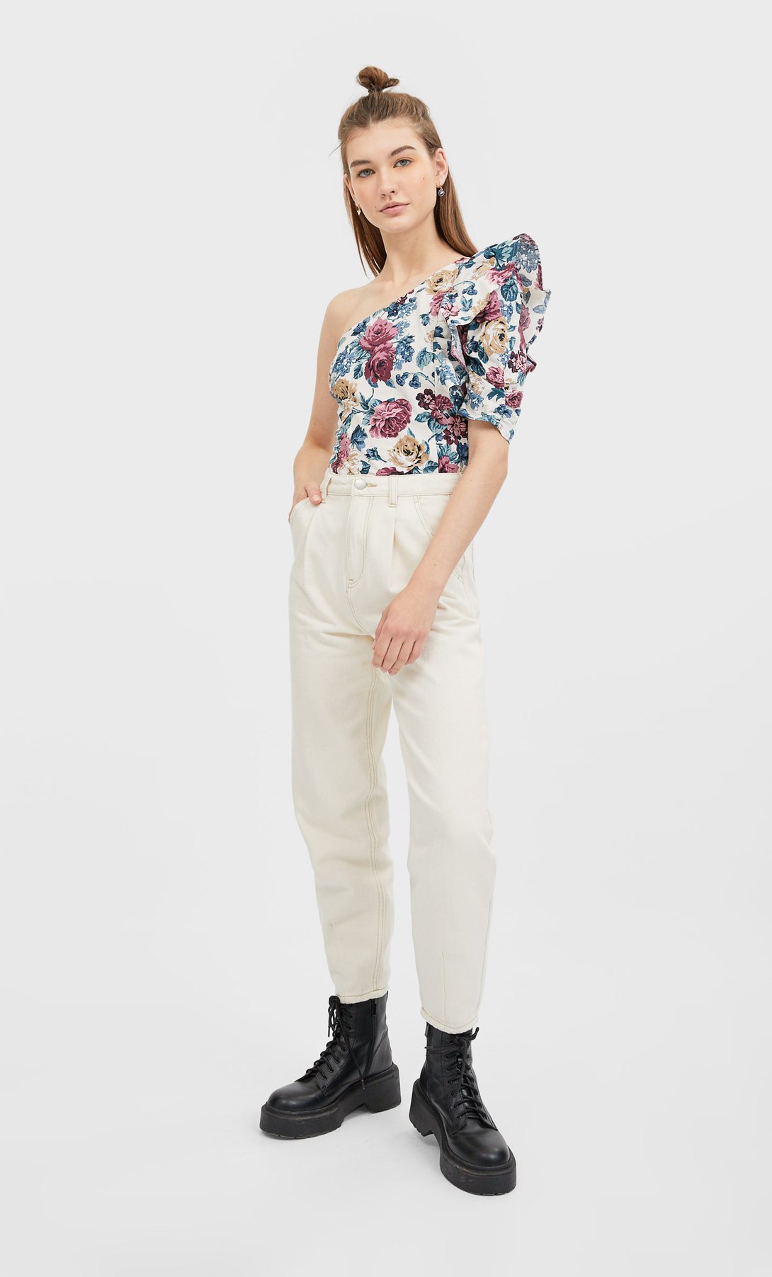 STR_Асимметричный топ с цветочным принтом_3