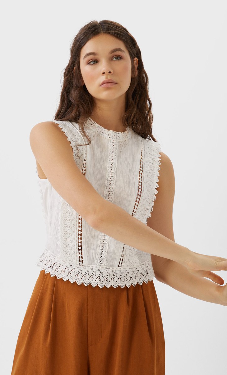 Blusas De Mujer Rebajas Moda Verano 2020 Stradivarius Espana