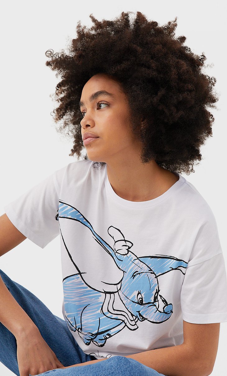 Dumbo T Shirt Null Stradivarius Spain Islas Canarias