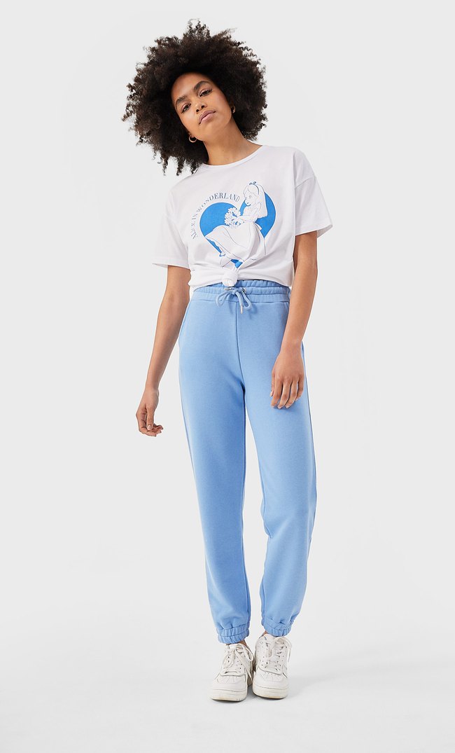 Alice In Wonderland T Shirt Women S Fashion Stradivarius Jordan