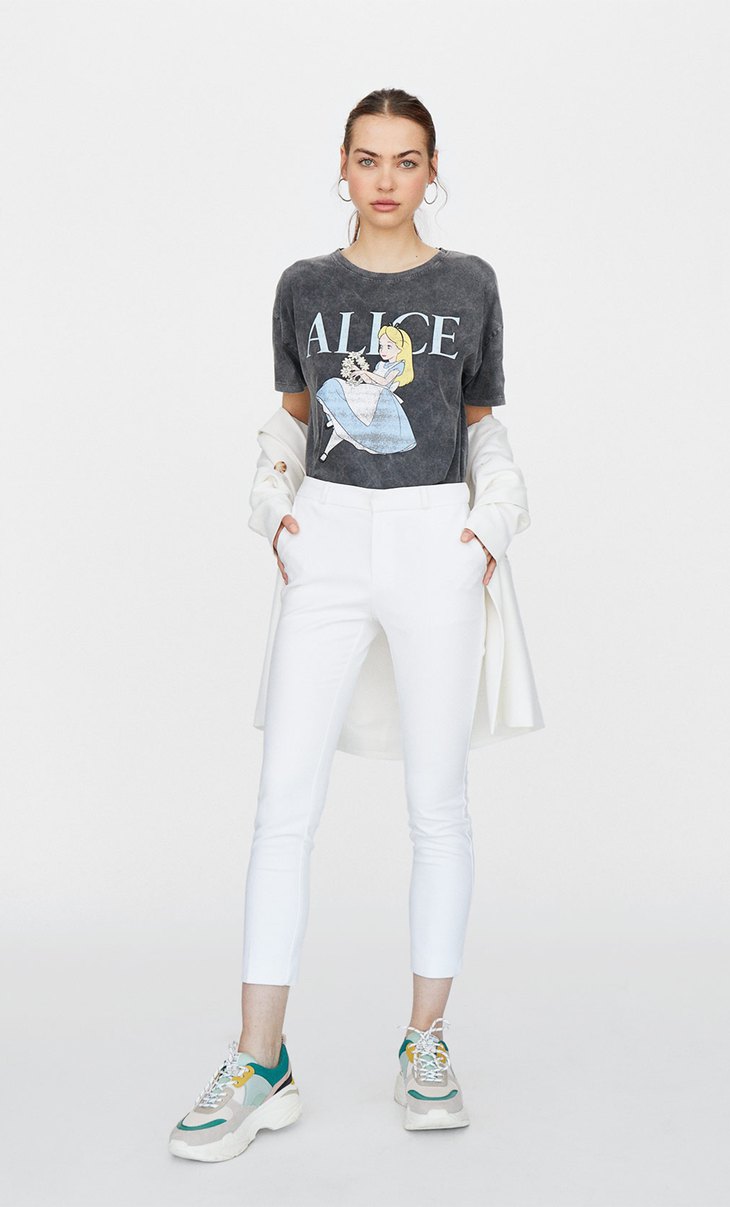 Disney Alice T Shirt Women S T Shirts Stradivarius Oman