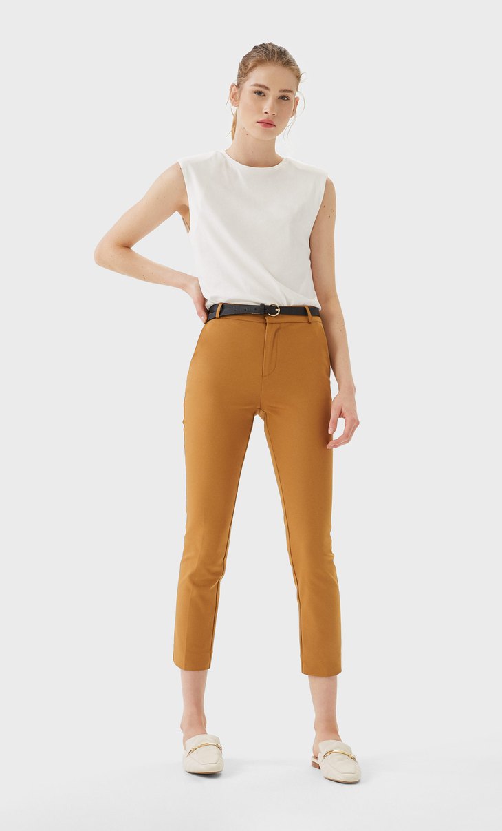 pantalones cortos mujer stradivarius