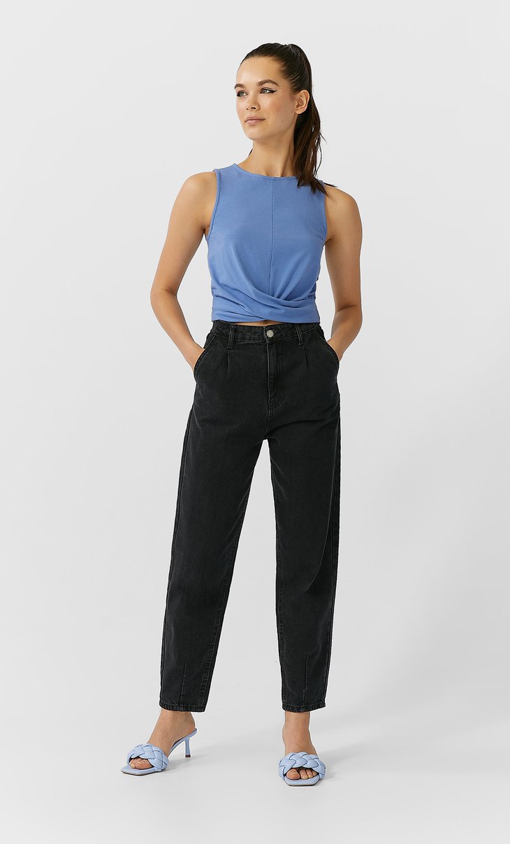 slouchy jeans stradivarius