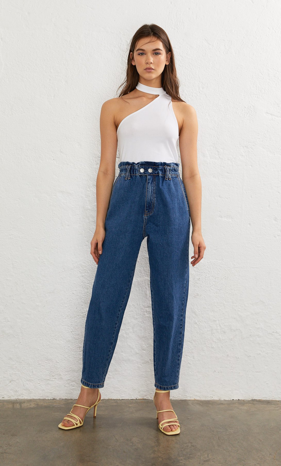 pantalon baggy mujer