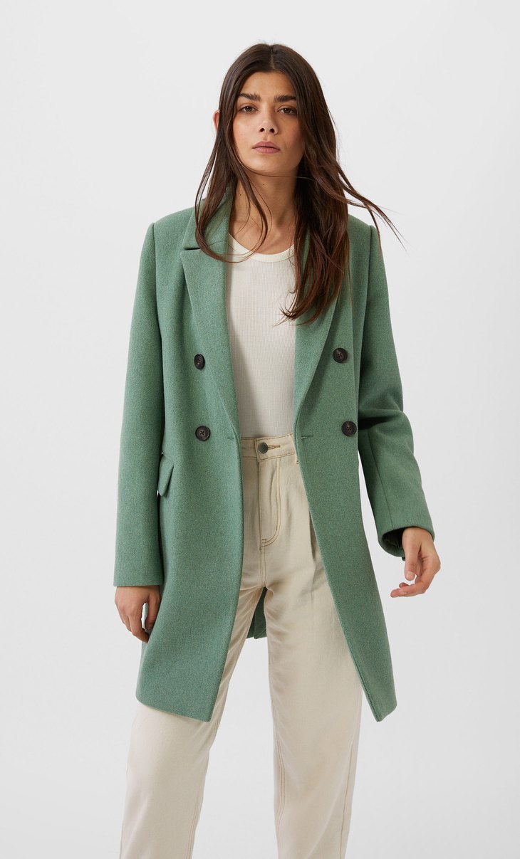 stradivarius coat
