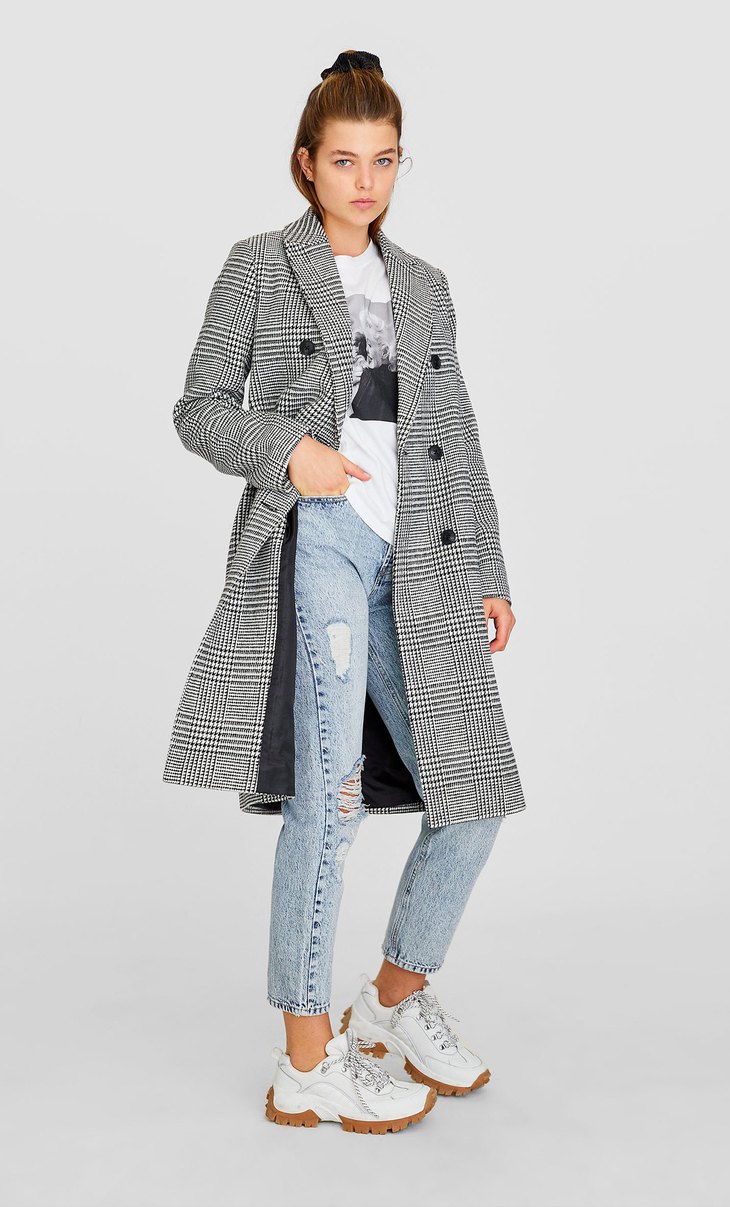 stradivarius coat