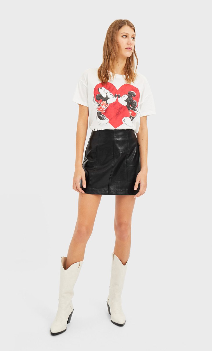 camiseta betty boop stradivarius