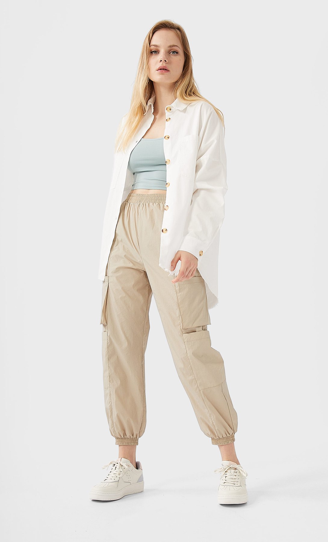 cargo pants stradivarius