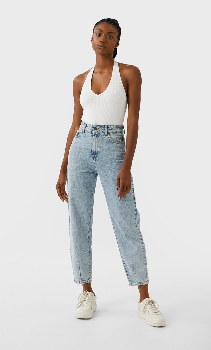 slouchy jeans stradivarius