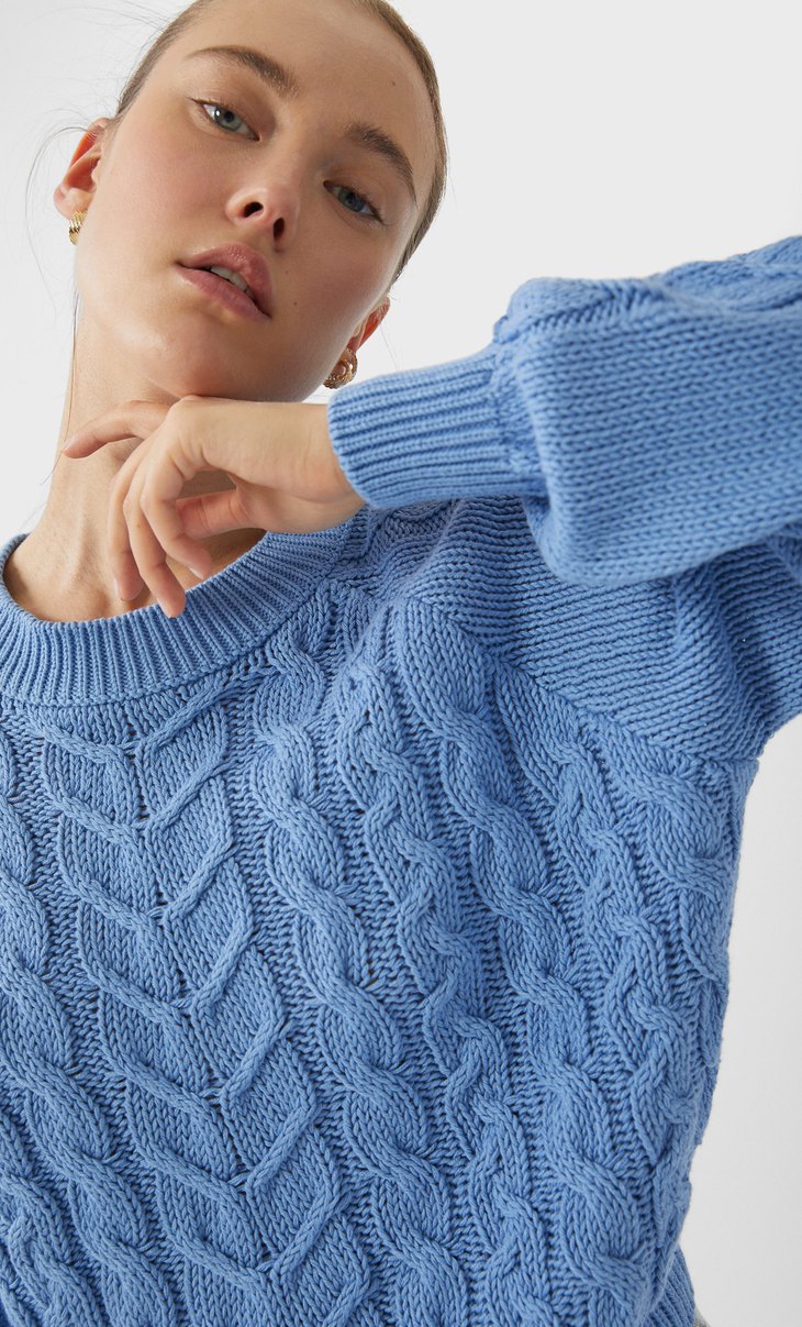 cable sweater