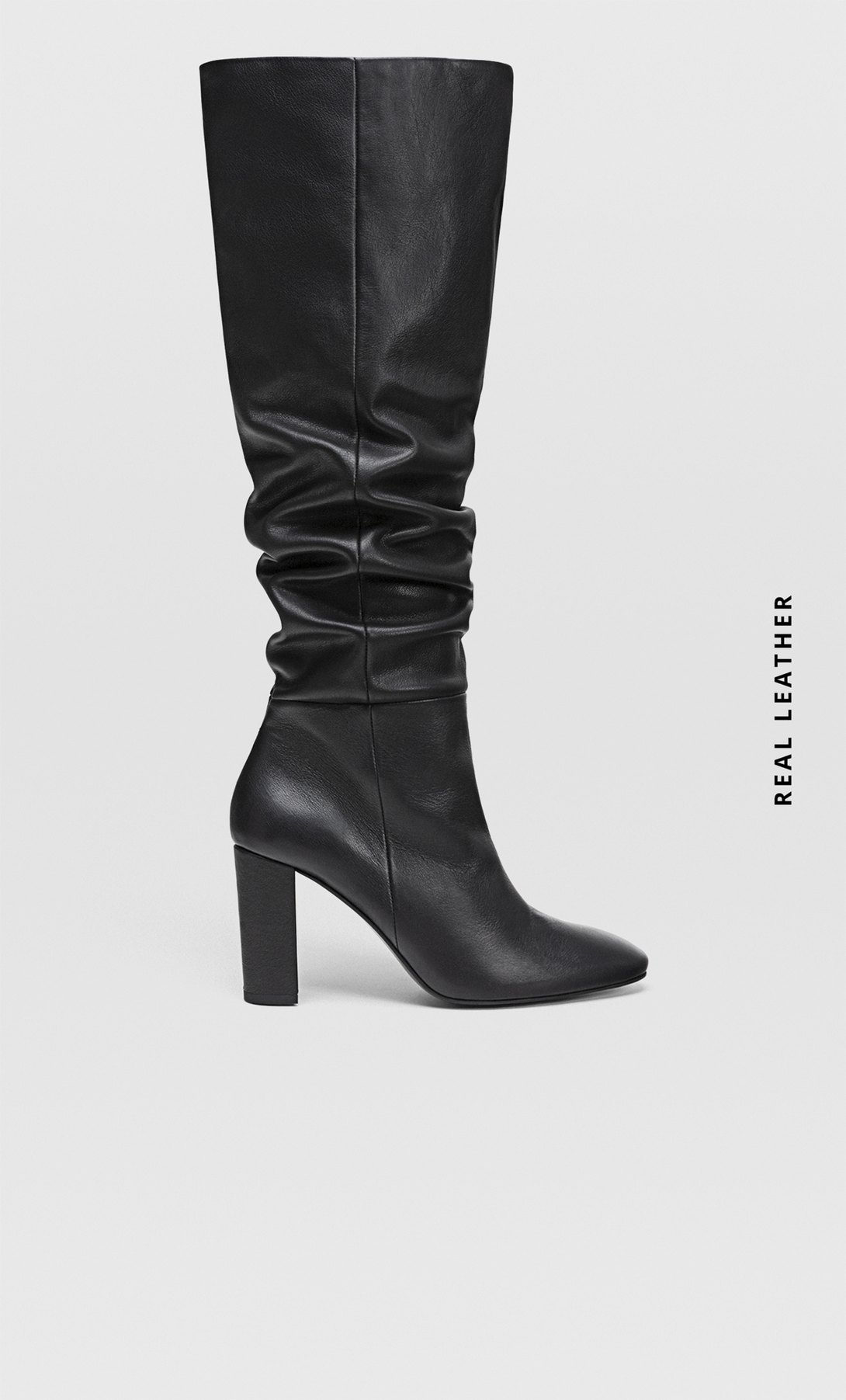Black Leather Xl High Heel Boots Women S Null Stradivarius United Kingdom Stradivarius promo codes & deals. black leather xl high heel boots