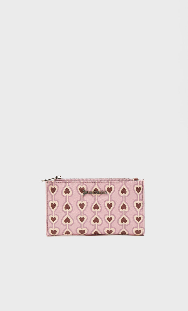 

Stradivarius Bedruckter Geldbeutel Rosa Nude 103