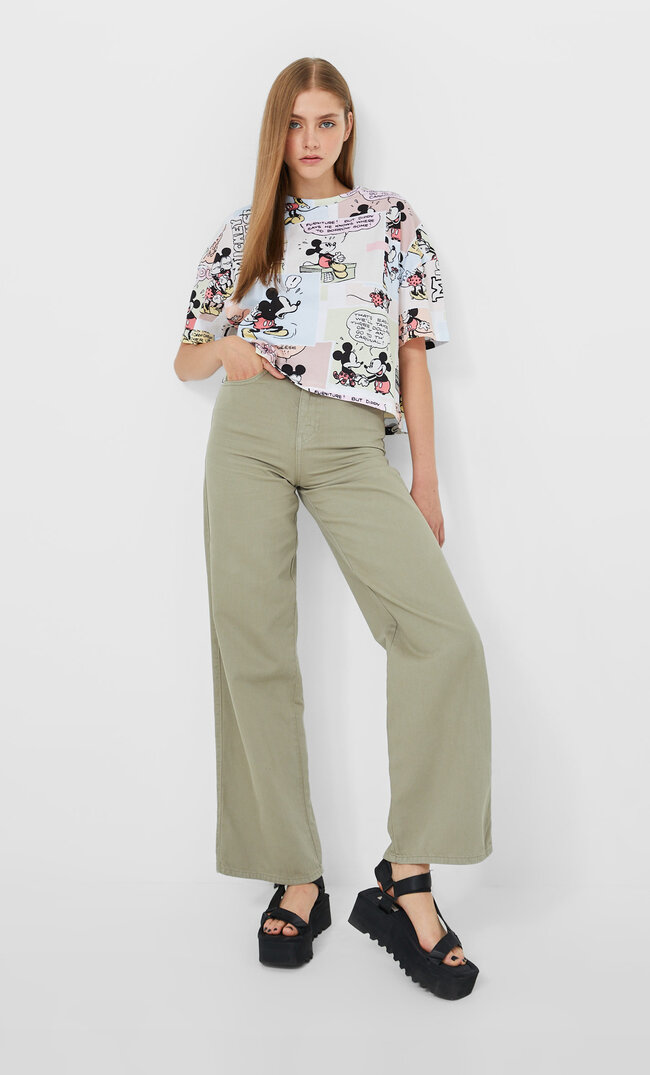 

Stradivarius Disney-Shirt Schwarz M