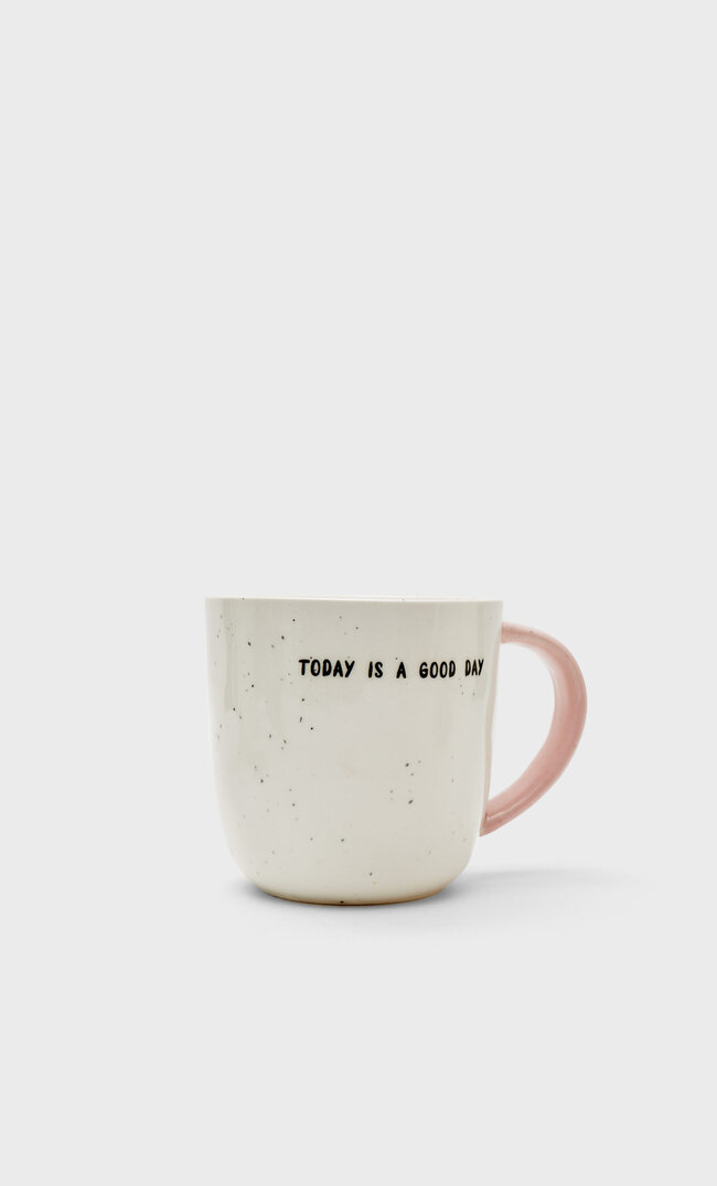 

Stradivarius Tasse Mit Slogan Pastellrosa 103