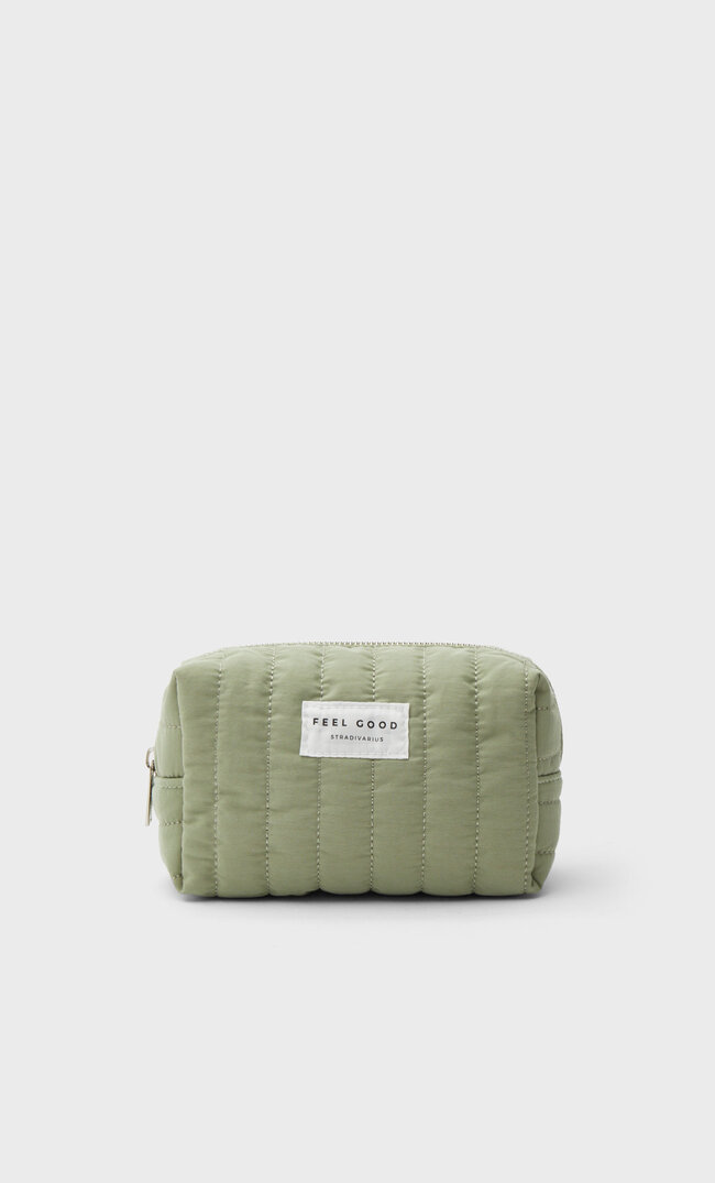 

Stradivarius Pikowana Kosmetyczka Khaki 103