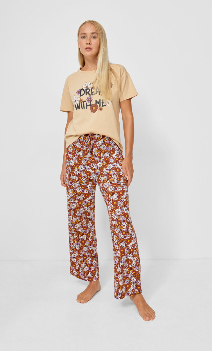 Pijama stradivarius best sale