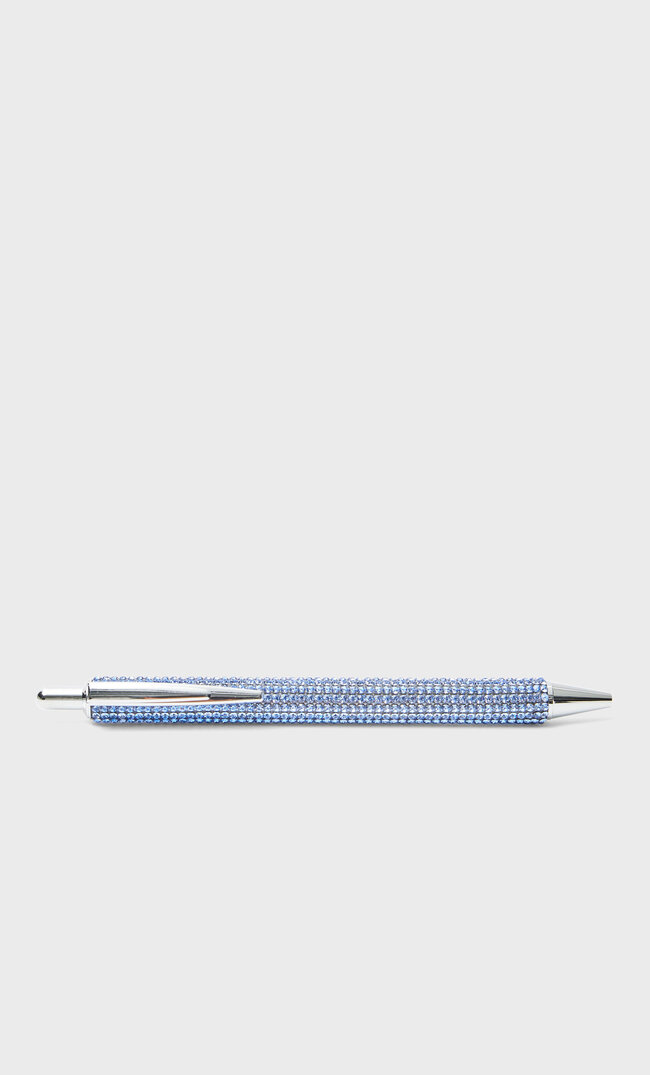 

Stradivarius Kugelschreiber Mit Strass Blau 103