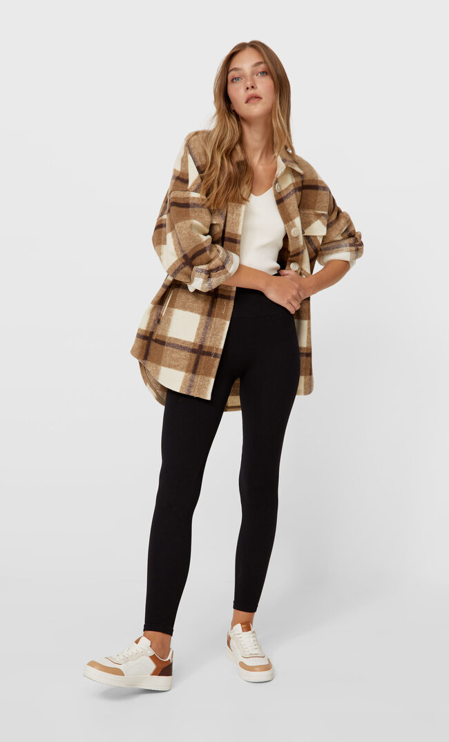 

Stradivarius Nahtlose Leggins Schwarz M