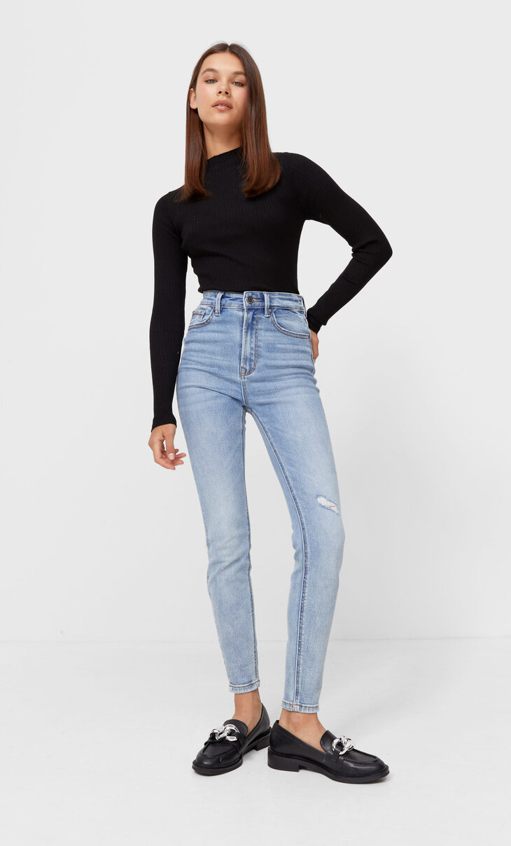 Jeans premium super high waist