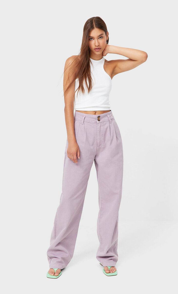 Wide leg de Mujer - Moda Primavera 2021 | Stradivarius España - Islas  Canarias