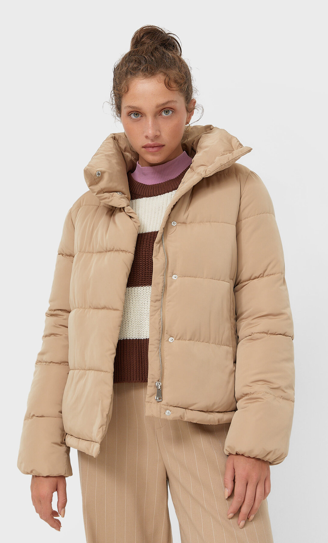 Las cazadoras de Stradivarius para este invierno por menos de 40 euros 7 Merca2.es Stradivarius