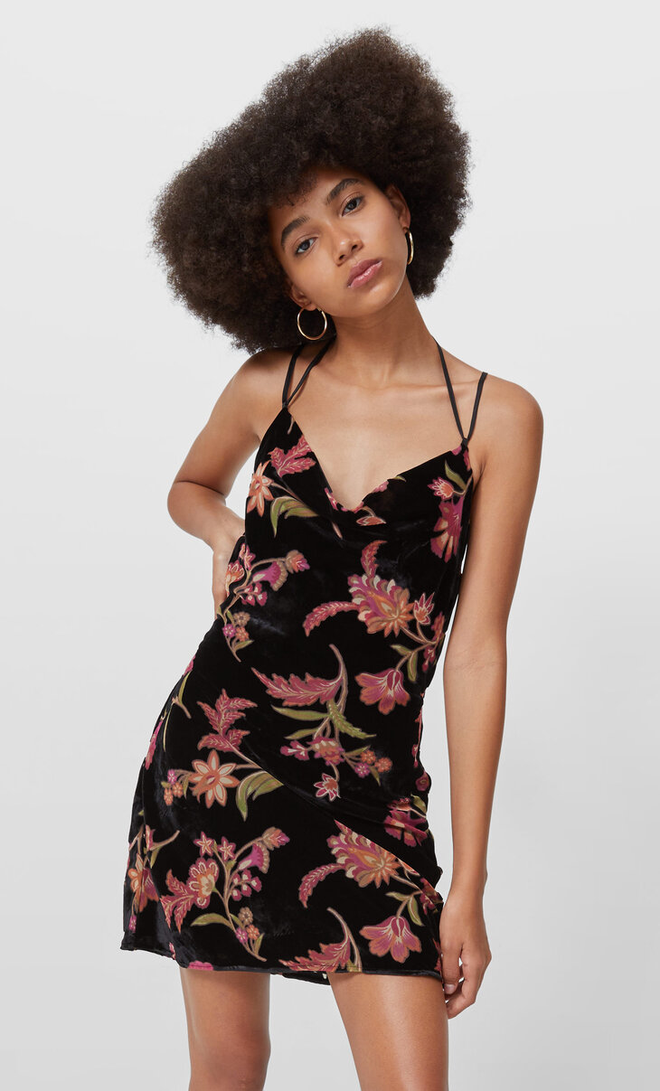 robe nuisette stradivarius