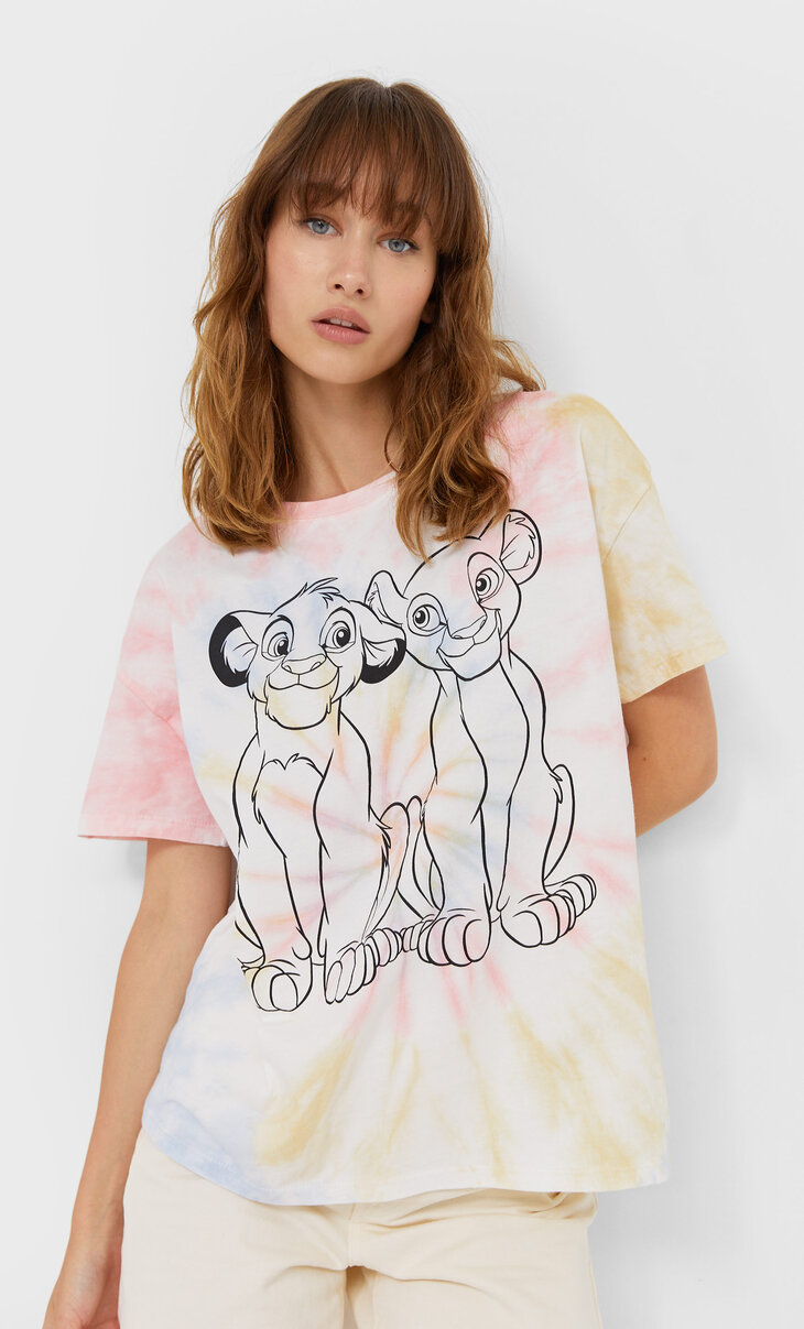 Lion King tie-dye T-shirt