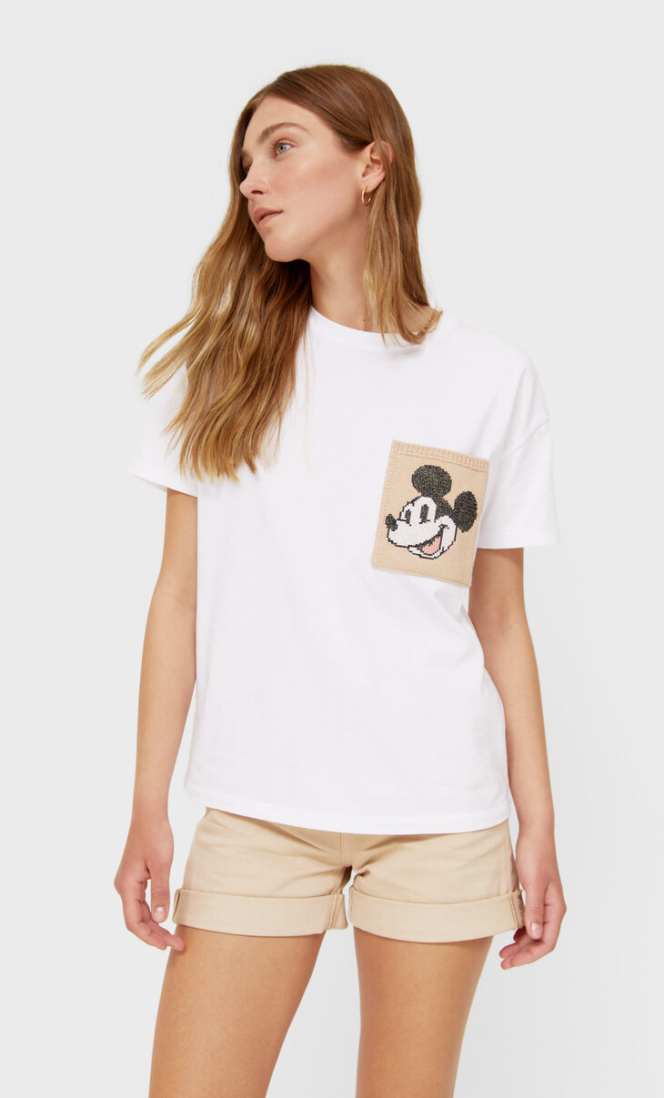 Mickey Mouse T-shirt with pocket