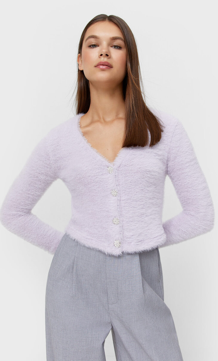 Soft-touch cardigan