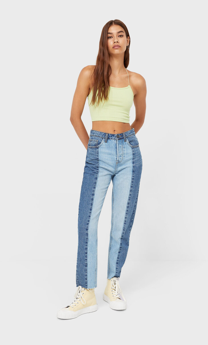 Patchwork jeans - Women's STR Teen 