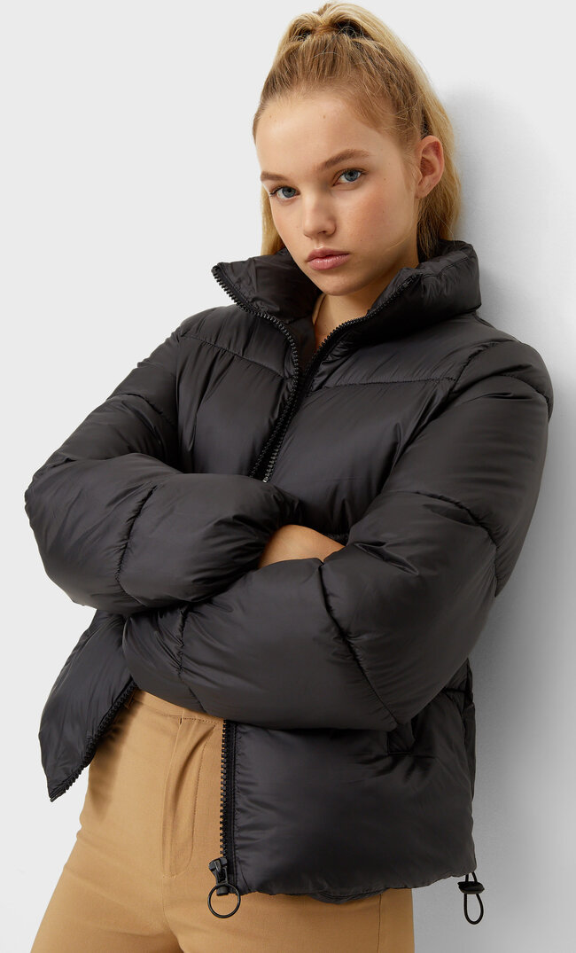 

Stradivarius Steppjacke Schwarz Xs