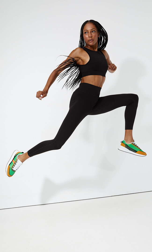 

Stradivarius Modelujące Legginsy Sportowe Czarny M