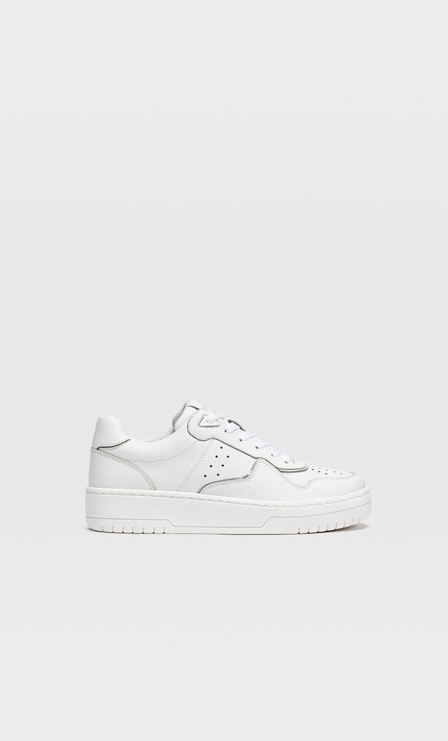 

Stradivarius Sportschuh Mit Details Weiss 36
