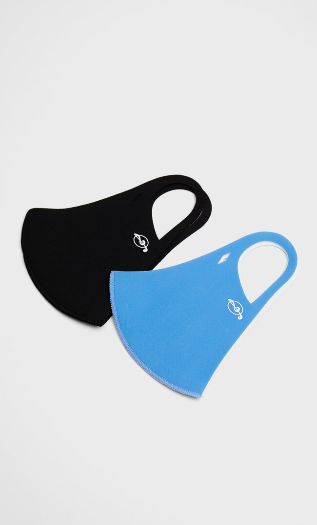 

Stradivarius Pack Mit 2 Mund-Nasen-Bedeckungen Blau 103