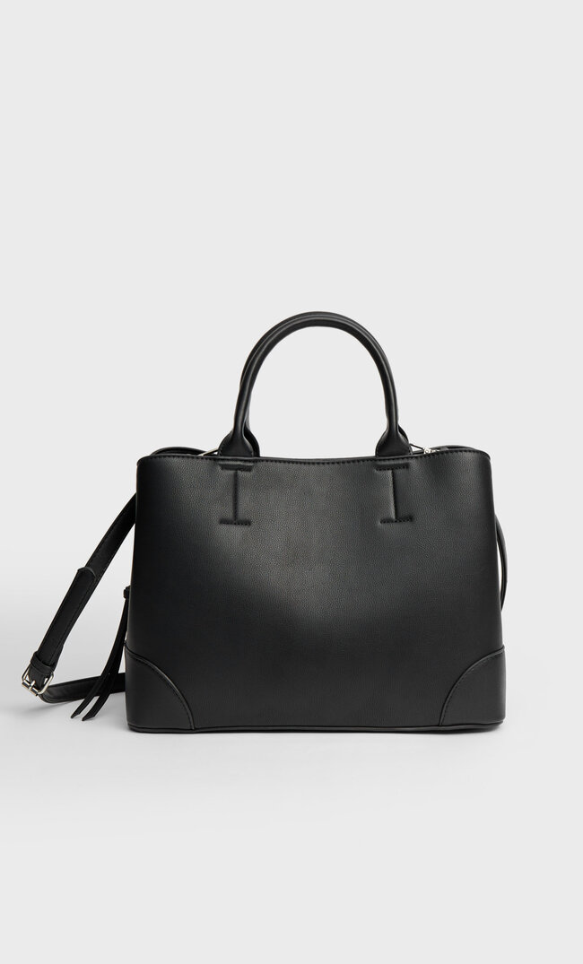 

Stradivarius Torba Tote Kobieta Czarny 103
