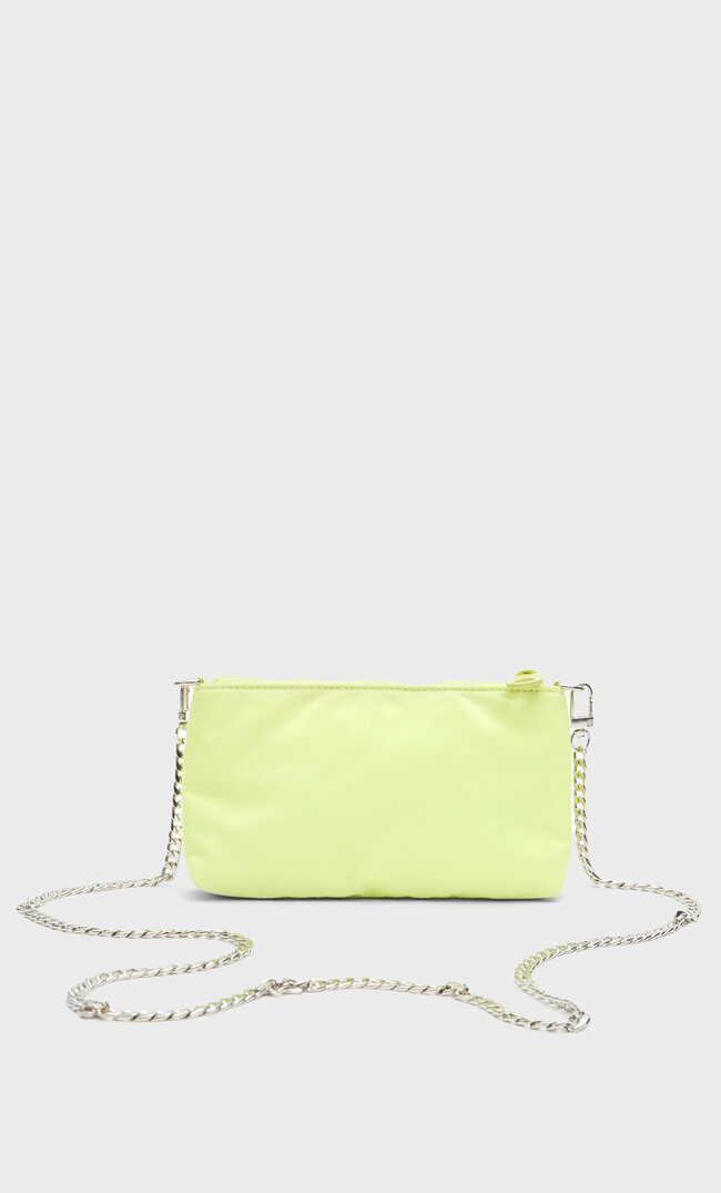 

Stradivarius Mini-Tasche Aus Stoff Gelb 103