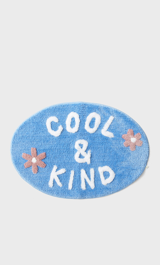 

Stradivarius Dywanik „Cool & Kind” Kobieta Niebieski 103