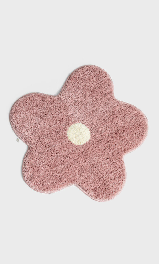 Stradivarius Teppich In Blumenform Pastellrosa 103