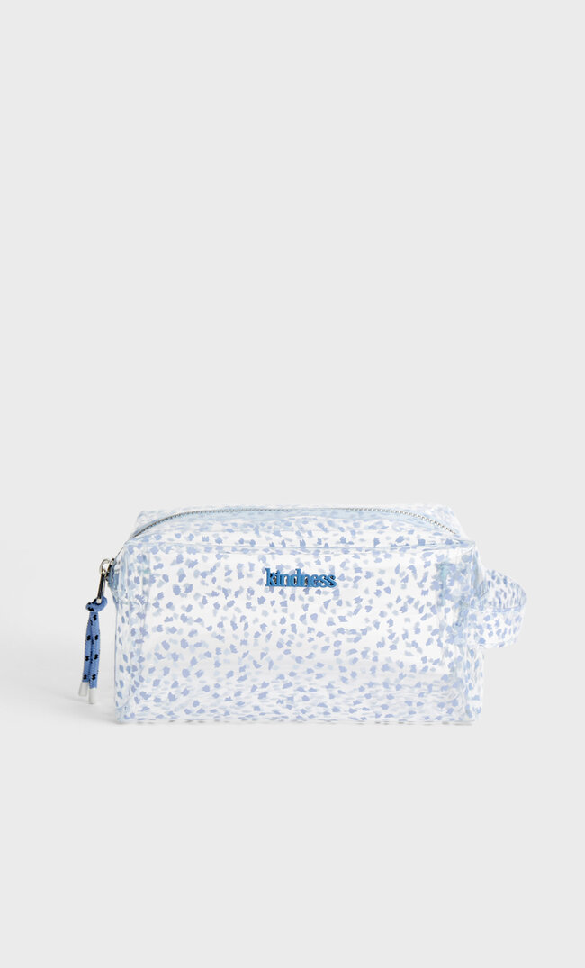 

Stradivarius Nakrapiana Kosmetyczka Kobieta Niebieski 103