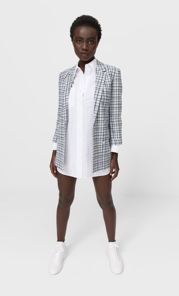 Stradivarius Blazer abierta doble botonadura - 1922/411