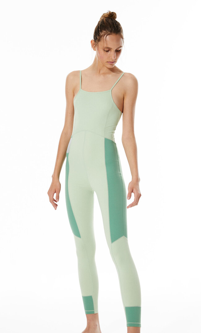 

Stradivarius Sportjumpsuit Grün Xl