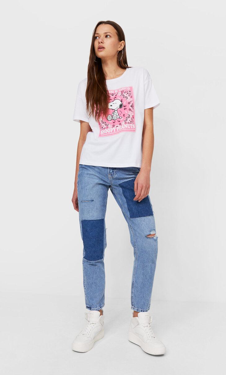 Stradivarius Snoopy T-shirt - 2676/919